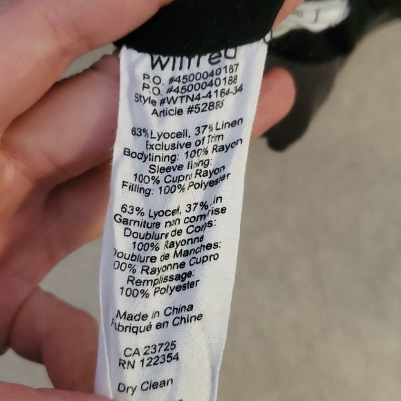 Wilfred Jacket with Belt US 2 - Picture 6 of 6